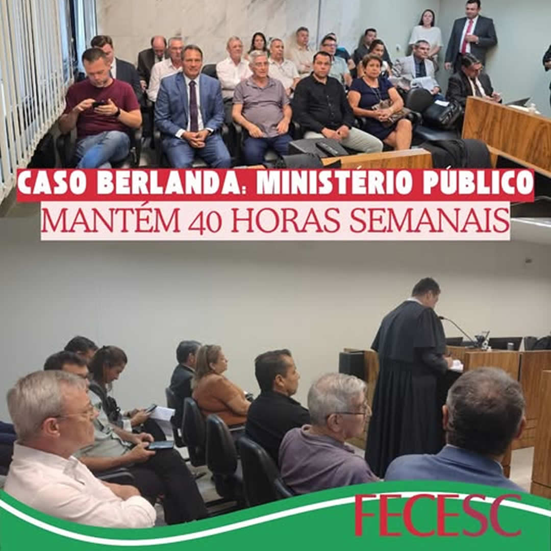 Caso Berlanda: Ministério Público mantém 40 horas semanais